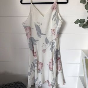 Floral tank dress